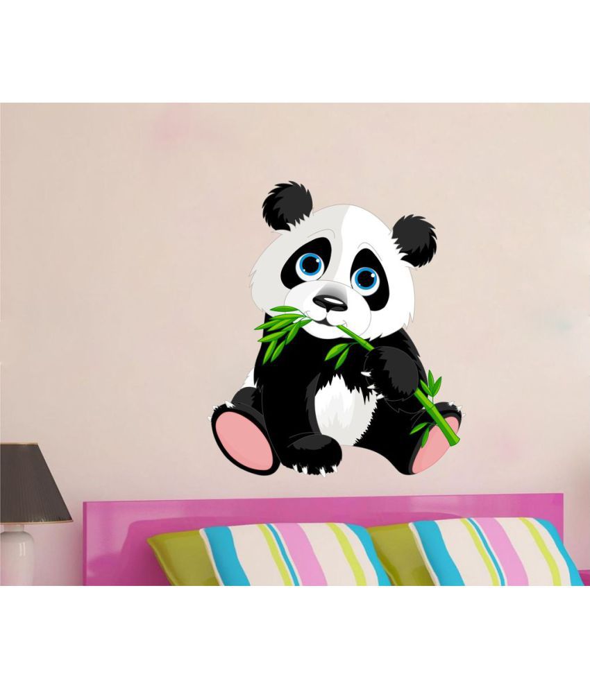     			Decor Villa Little Panda Vinyl Wall Stickers