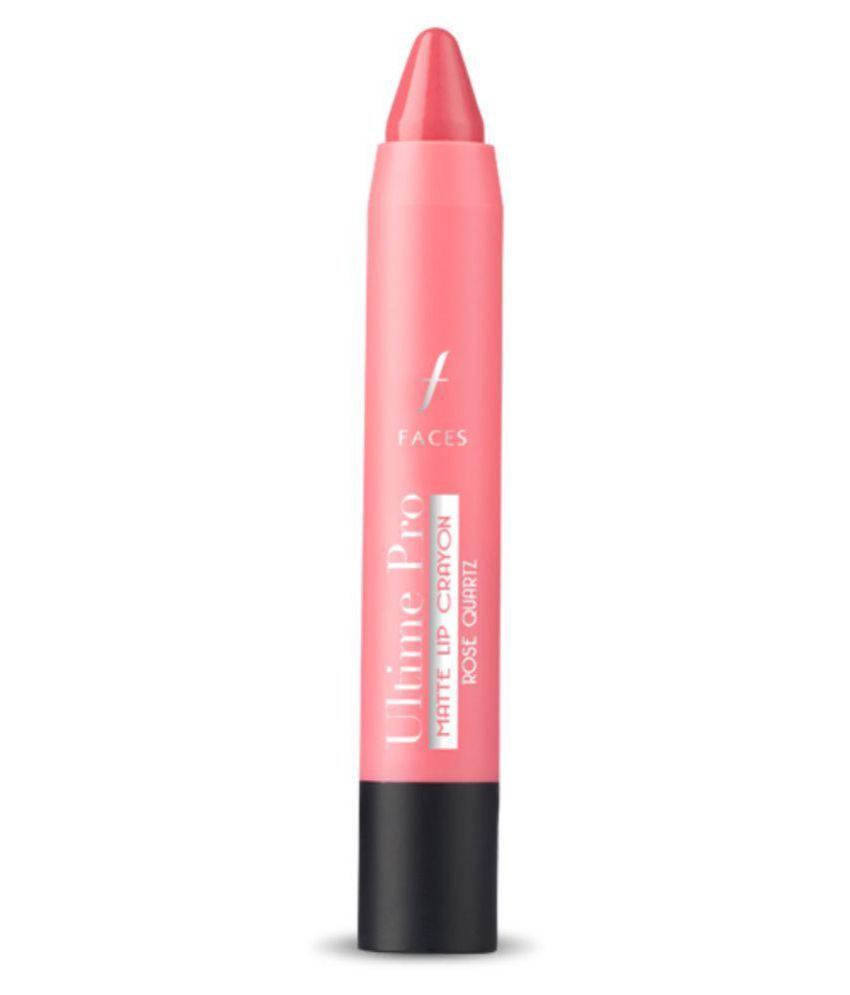 Faces Lip Crayon Pink Rose Quartz 01 3.7 gm: Buy Faces Lip Crayon Pink