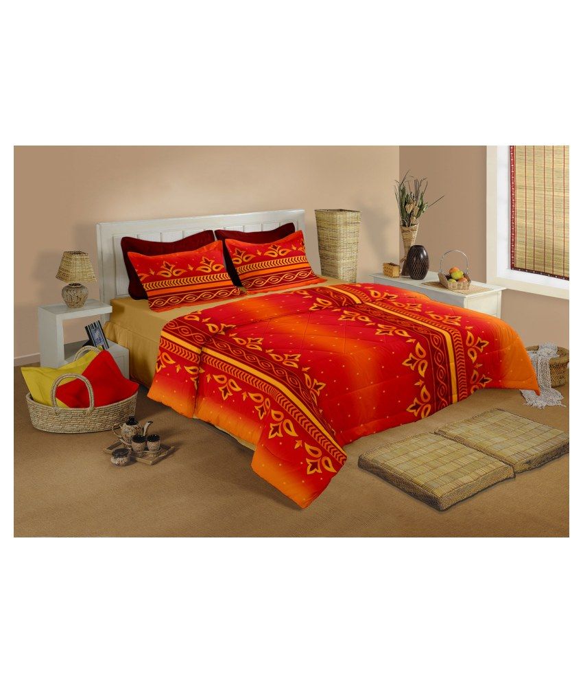 Raymond Double Cotton Abstract Bed Sheet Buy Raymond Double Cotton