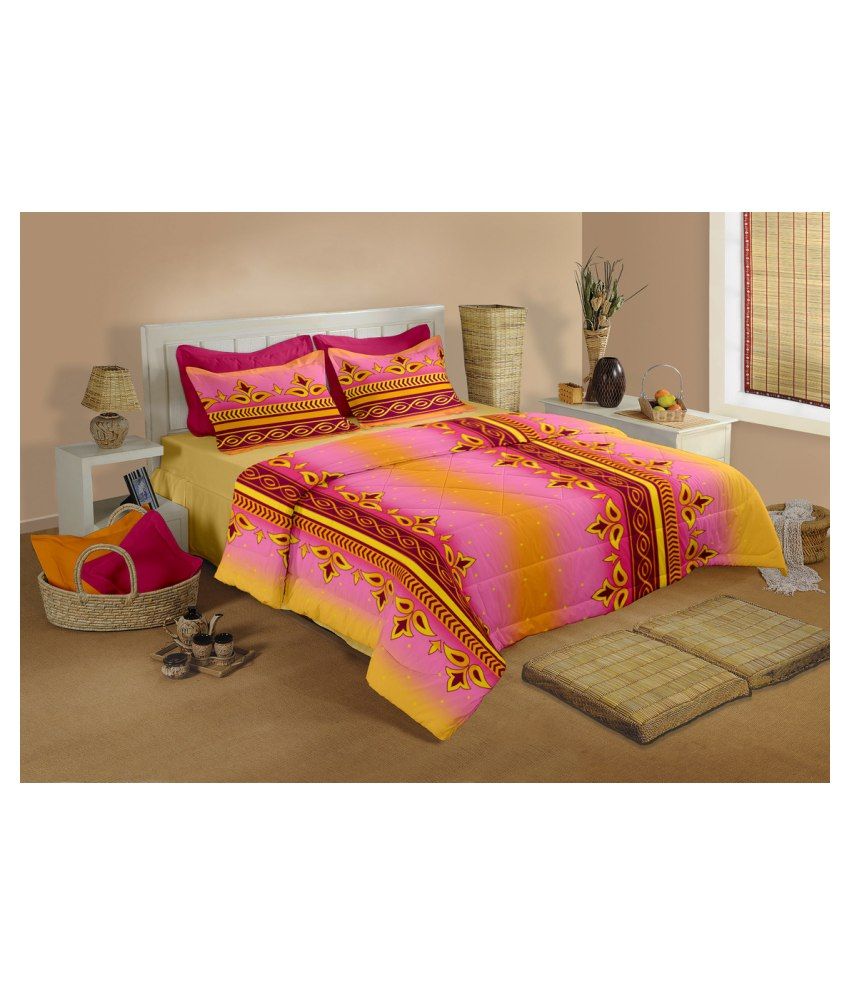bed sheet double cotton