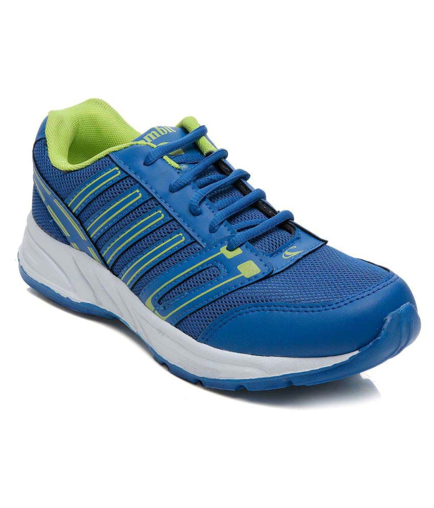 Combit Royal Blue and Green Sport Shoes Multi Color Running Shoes - Buy ...