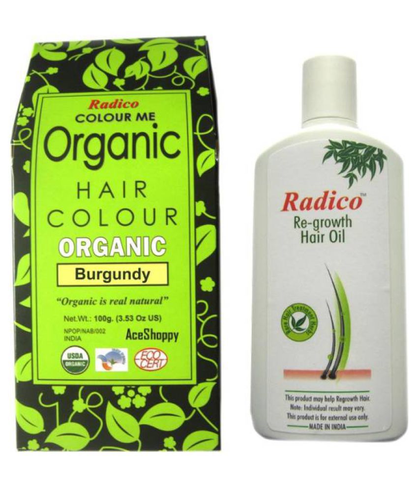 Radico Organic Hair Color Burgundy: Buy Radico Organic Hair Color Burgundy  at Best Prices in India - Snapdeal