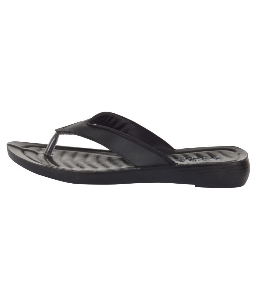 Buy Chips Black Slippers Online at Snapdeal