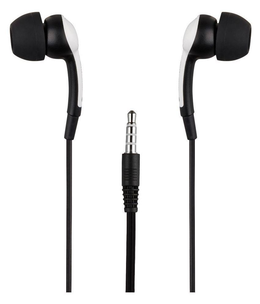 Blaupunkt BI01CAA1 In Ear Wired Earphones With Mic White - Buy ...