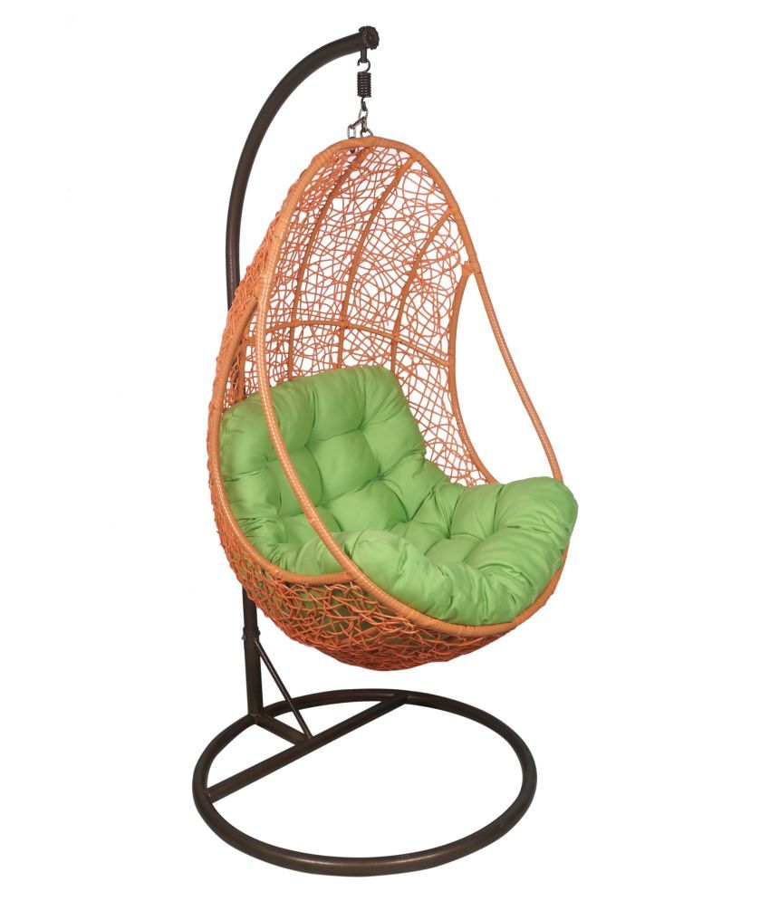 Outkraft Multicolour Hanging Swing Chair With Cushions