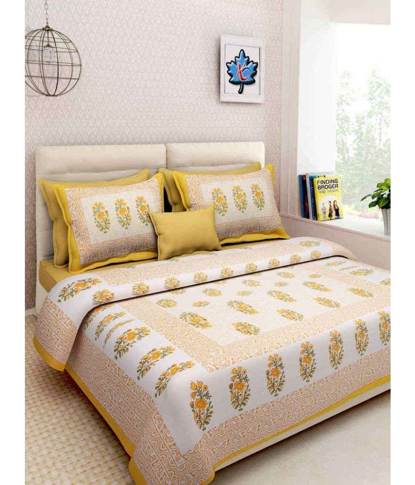 bed sheets double cotton