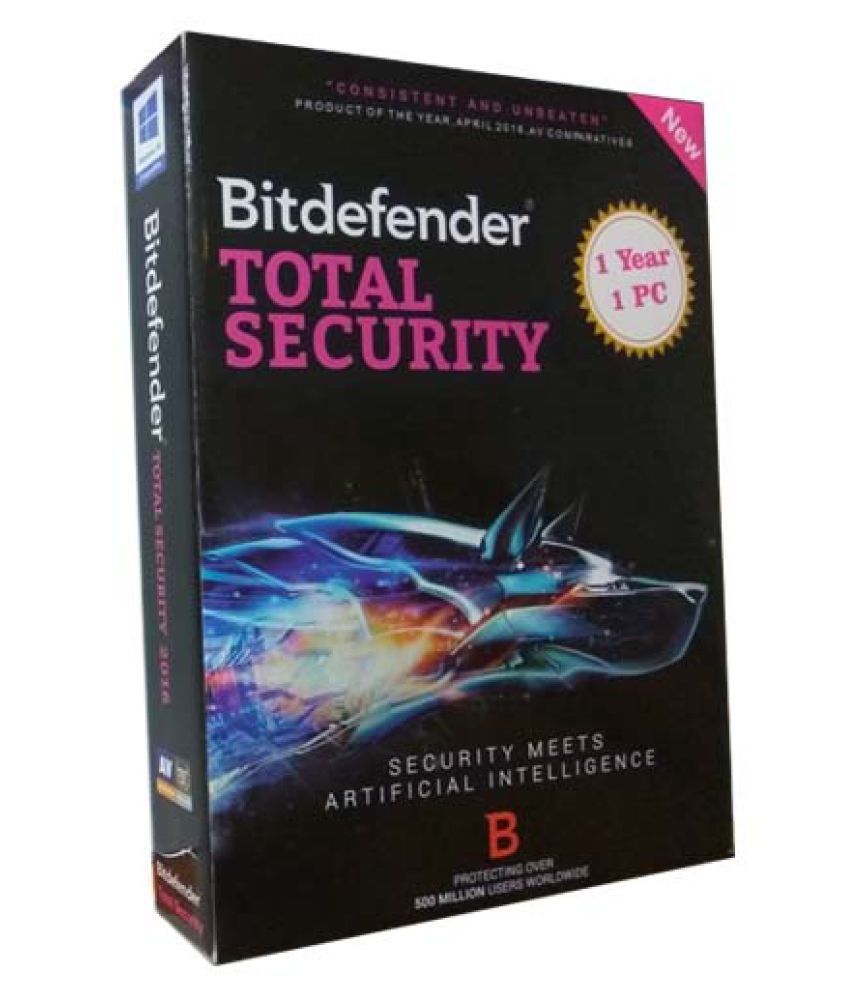     			Bitdefender Total Security 2016 ( 1 / 1 ) DVD