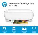 HP DeskJet Ink Advantage 3636 All-in-One (Print, Scan, Copy, Wifi) Wireless Printer