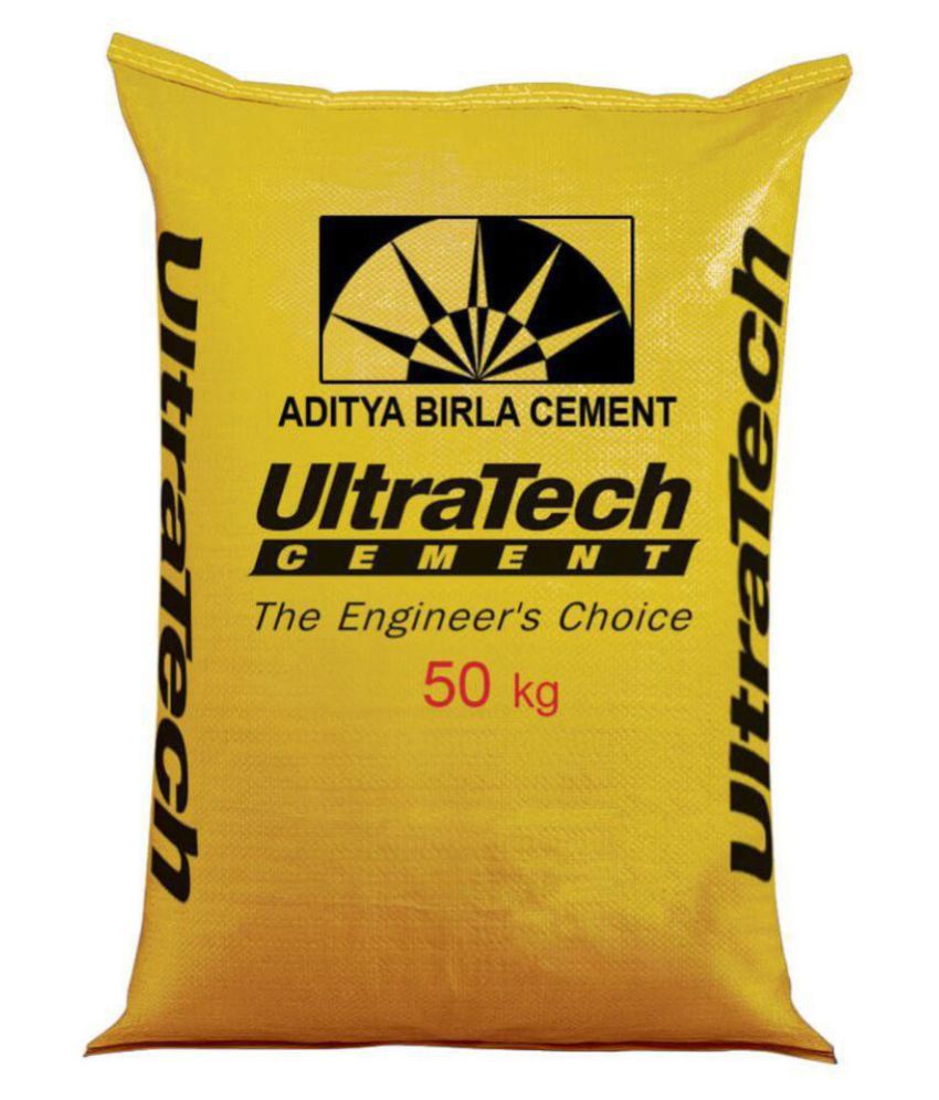 Buy UltraTech PPC Cement 50 Kg per Bag Online at Low Price in India