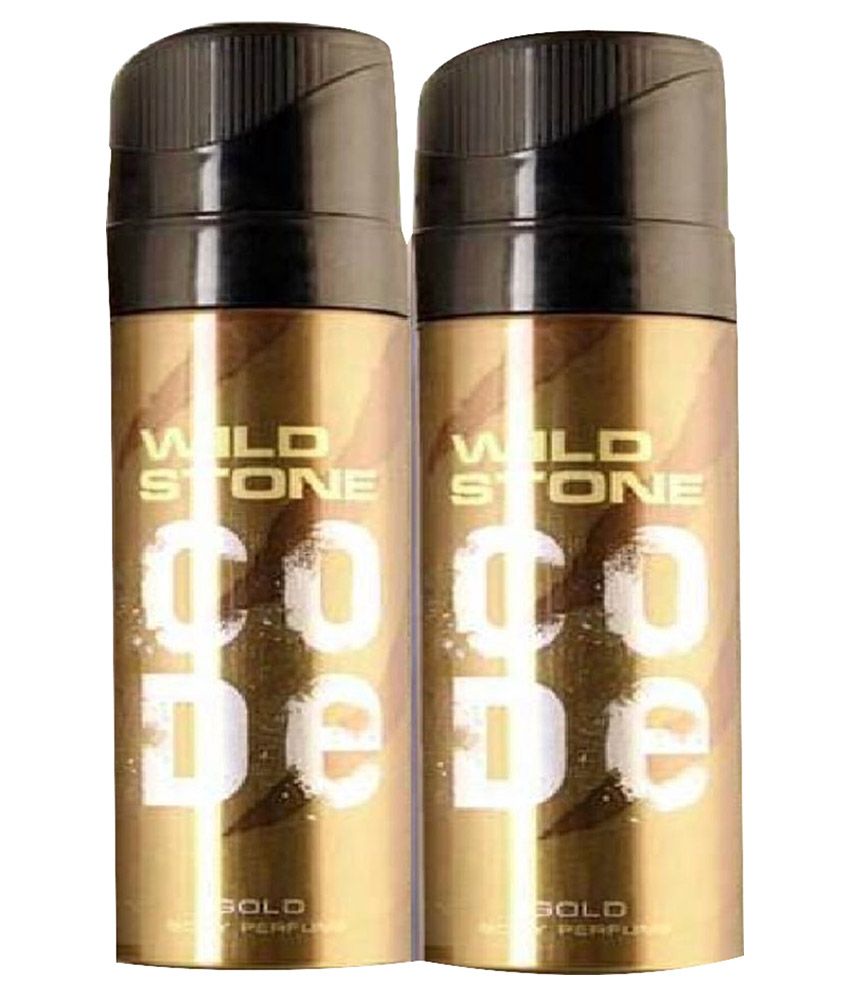 Wild Stone Code Gold Deo Spray Pack of 2 Buy Online at Best Prices