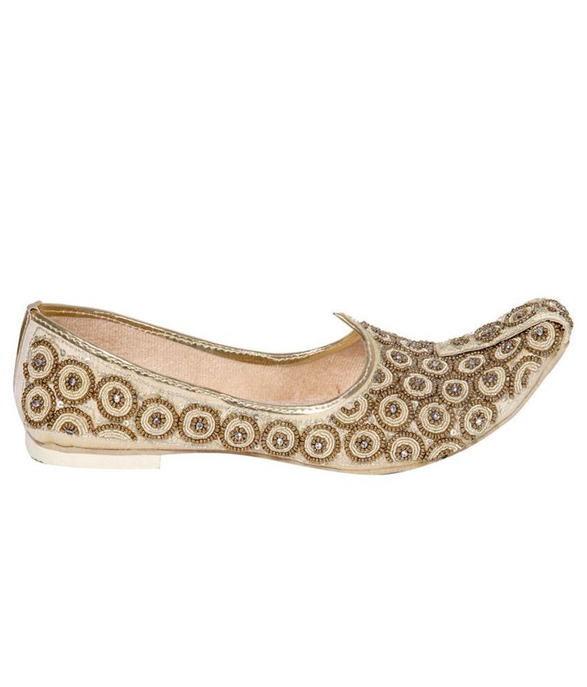 Panahi Gold Designer Shoe Buy Panahi Gold Designer Shoe Online at Best Prices in India on Snapdeal