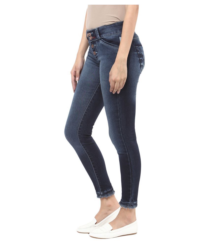 Gofab Denim Lycra Jeans - Buy Gofab Denim Lycra Jeans Online at Best ...