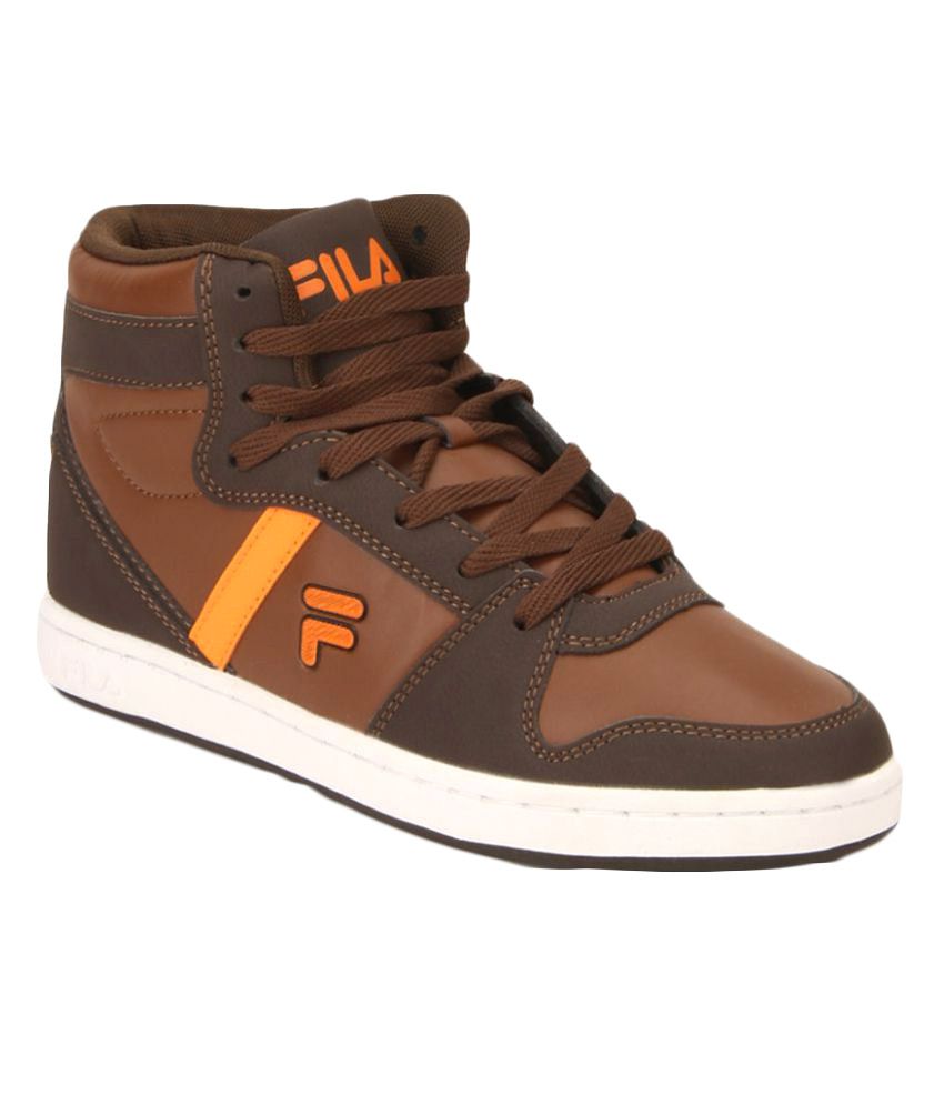 Fila Sneakers Brown Casual Shoes - Buy Fila Sneakers Brown Casual Shoes ...