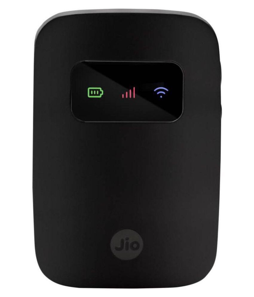 JioFi 4G Hotspot JMR541 (JioFi 3) upto 150Mbps (Black)