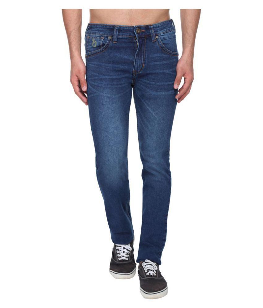 Pepe Jeans Blue Slim Jeans - Buy Pepe Jeans Blue Slim Jeans Online at ...