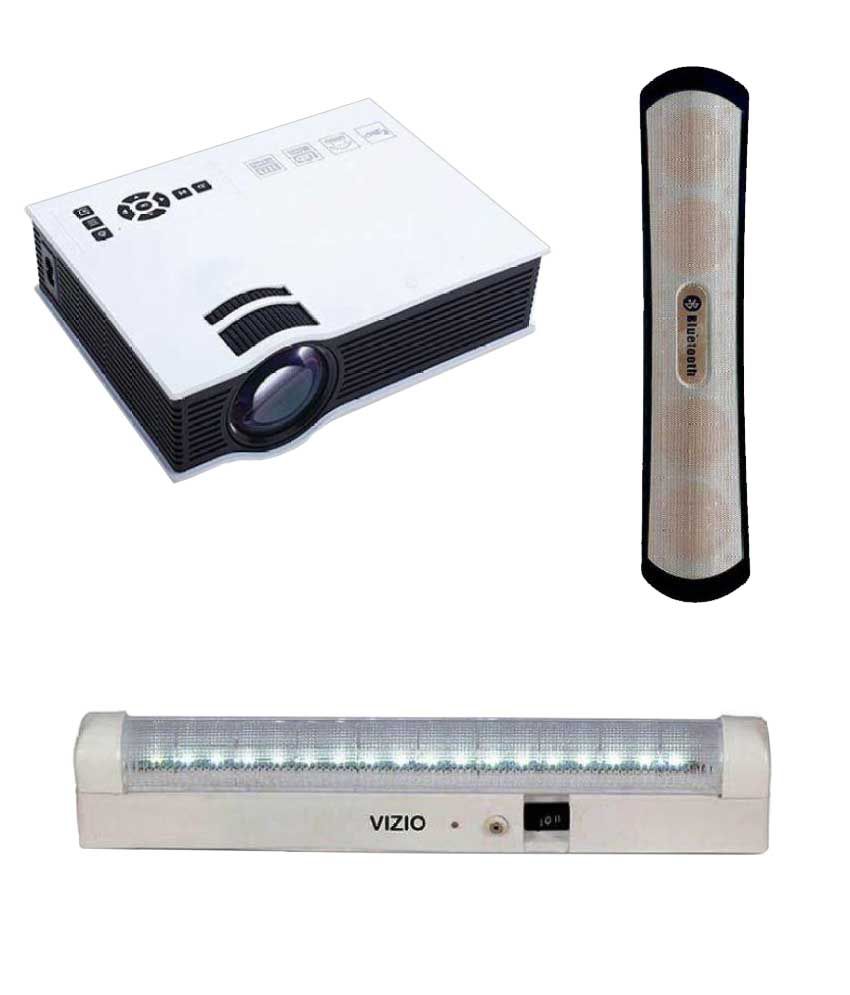     			Vizio VZ-D400-COMBO LED Projector 1280x800 Pixels (WXGA)