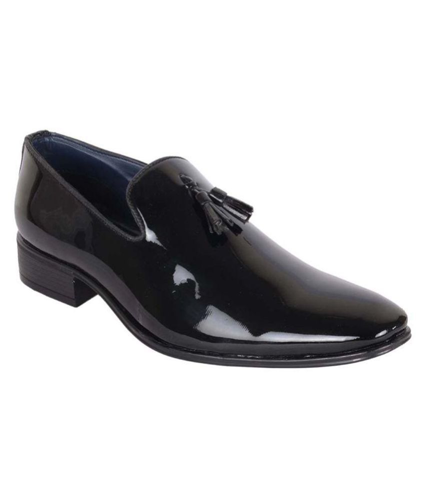 Rimono Black Tassel Non-Leather Formal Shoes Price in India- Buy Rimono ...