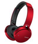 Sony MDR-XB650BT Wireless Bluetooth Headphone Red