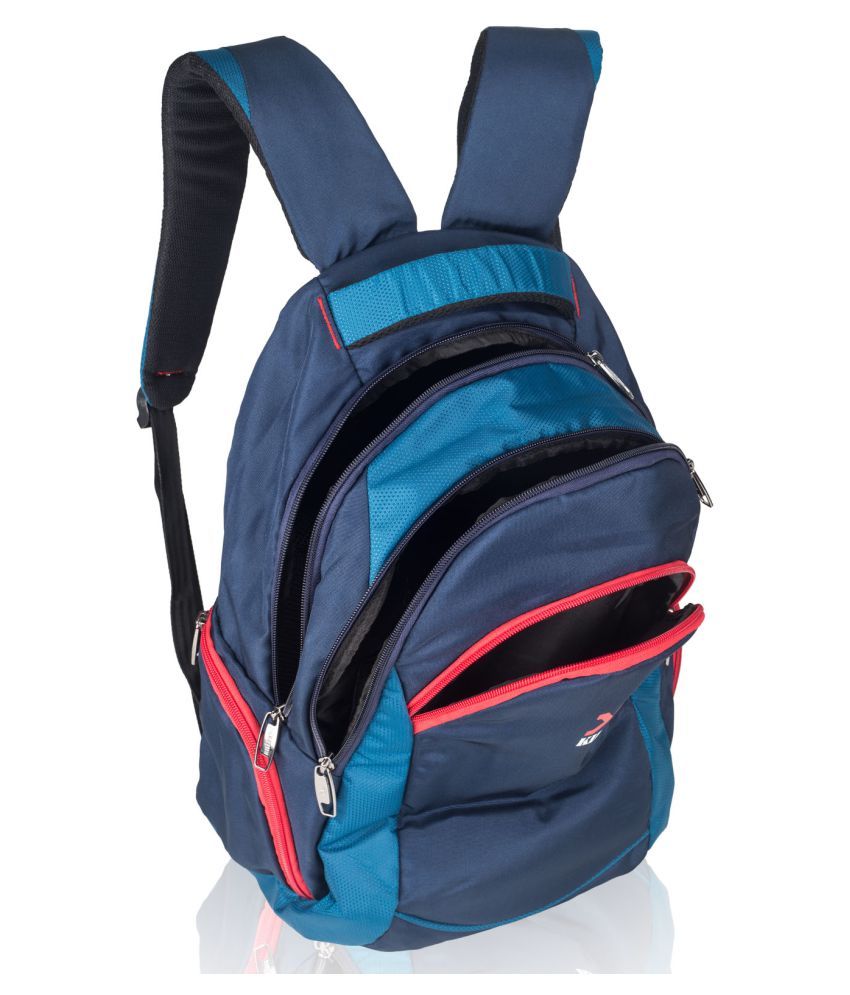 navy blue mk backpack