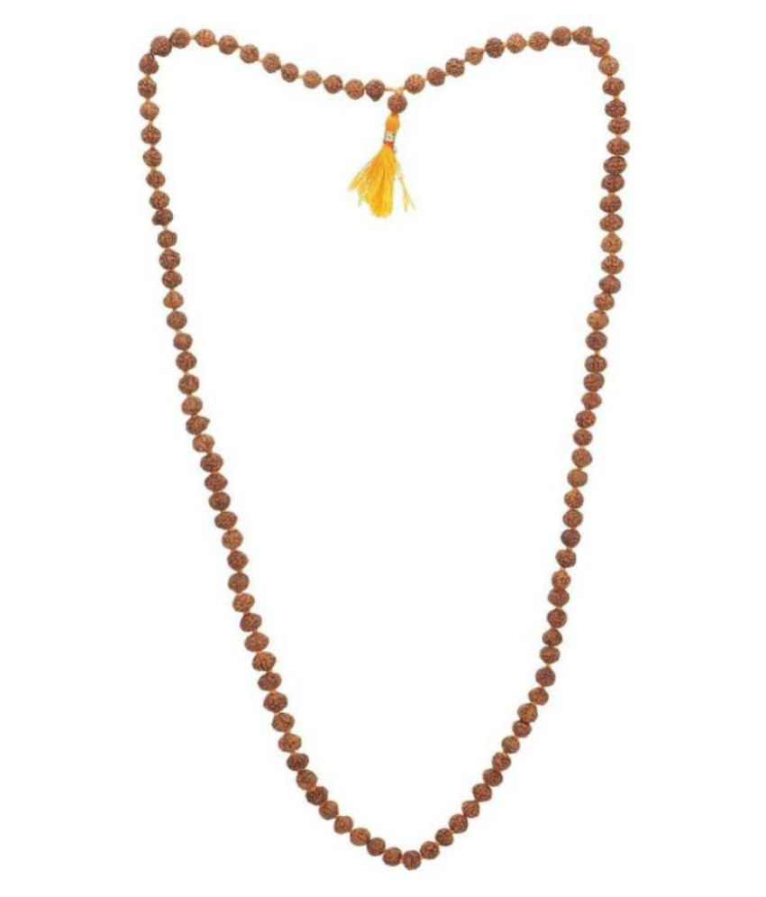     			Moksha Brown Rudraksh Mala