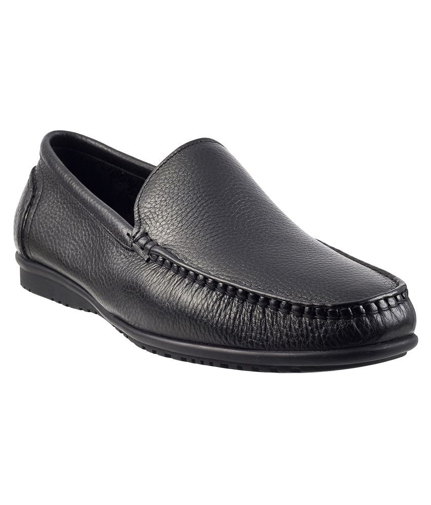 J Fontini BLACK Office Genuine Leather Formal Shoes Price in India- Buy ...