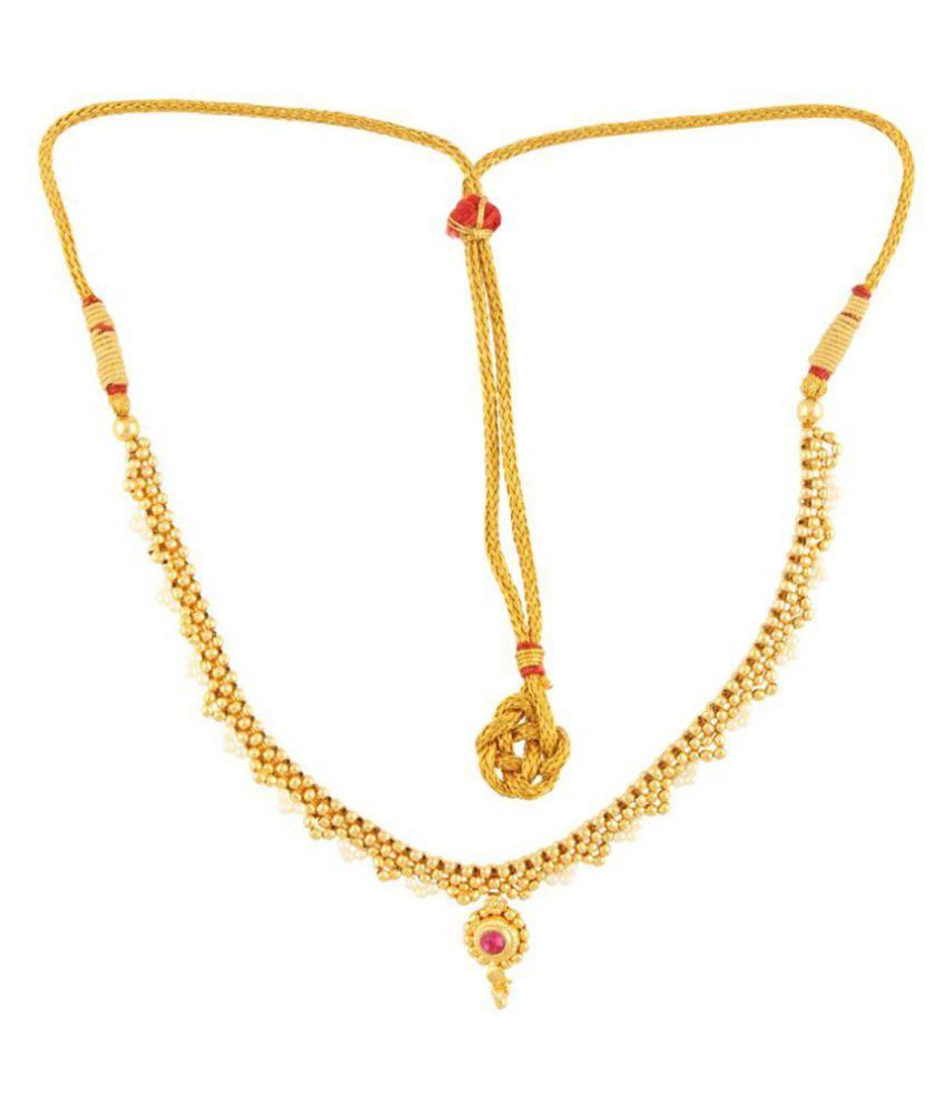 Womens Trendz 24k Gold Plated Alloy Necklace Buy Womens Trendz 24k Gold Plated Alloy Necklace 6716