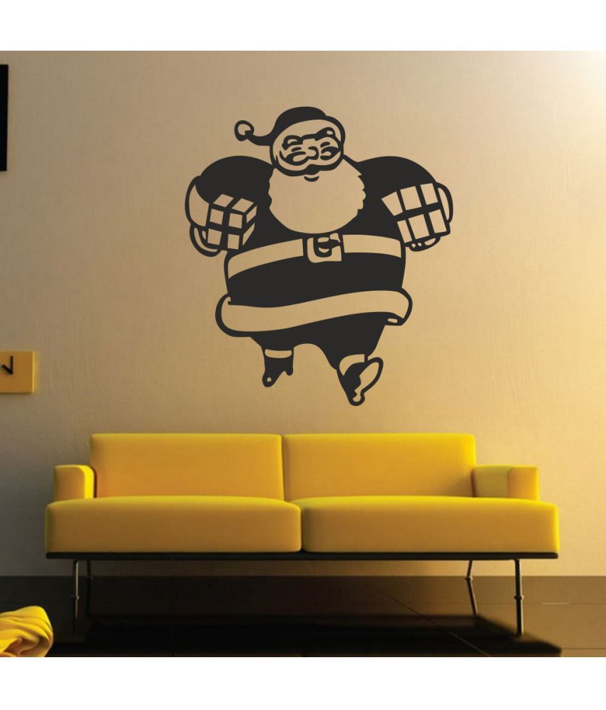     			Decor Villa Gift santa Vinyl Wall Stickers