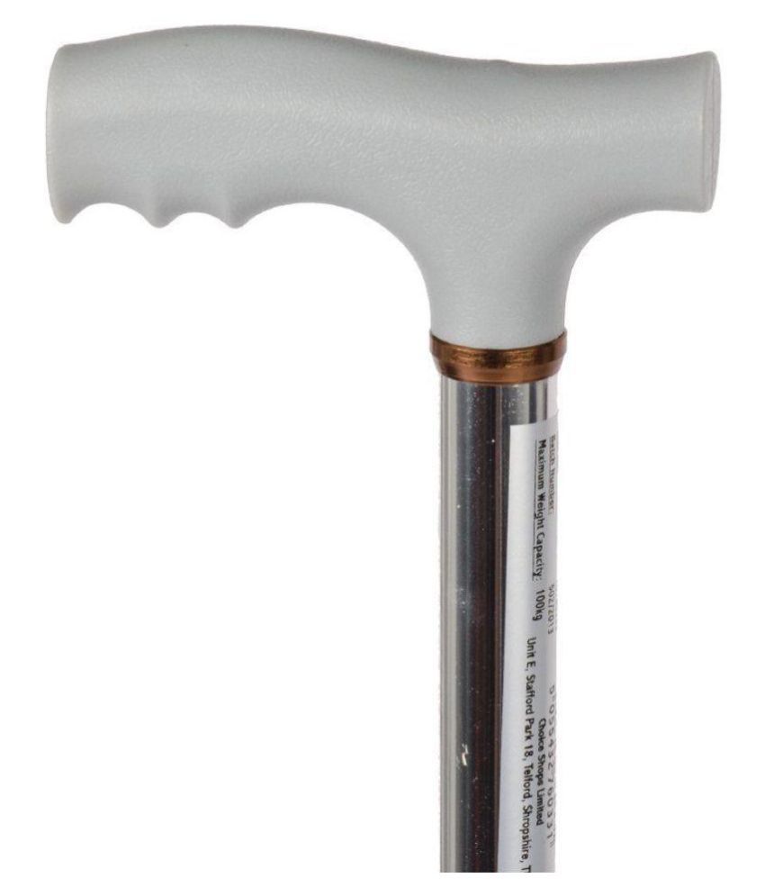     			Mcp Silver Imported Adjustable Walking Stick01 Aluminium