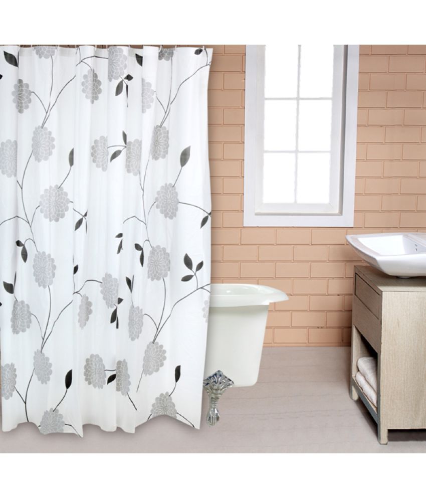 Home Luxurious Set Of 1 Shower Curtain White Buy Home Luxurious Set   Home Luxurious Set Of 1 SDL764132013 1 7cb47 