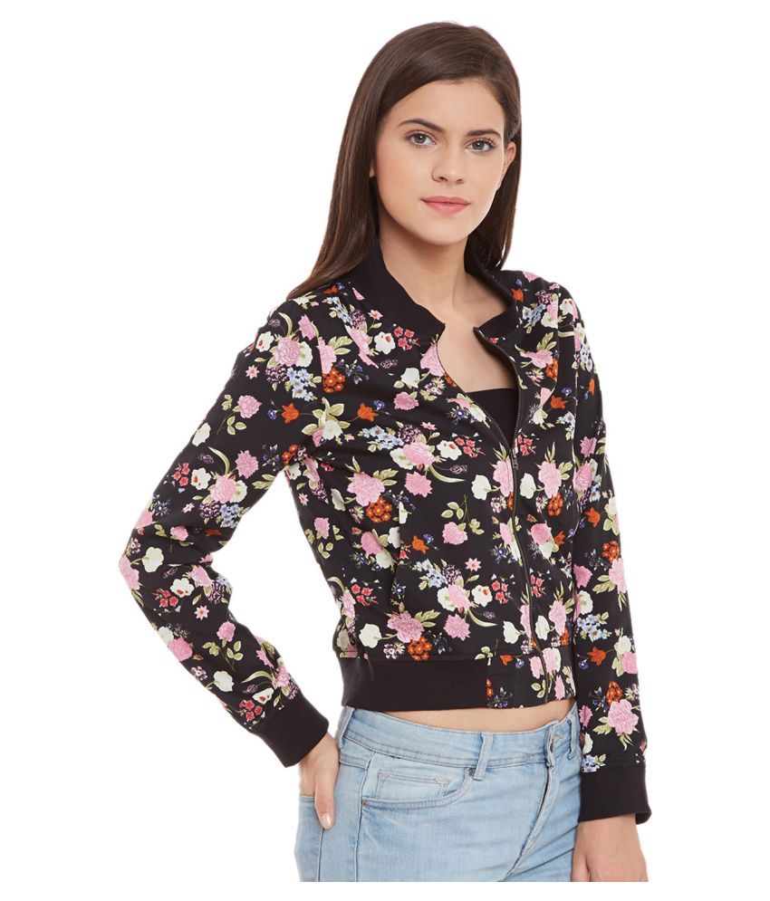 polyester bomber jacket womens