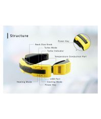 Doel 1 Ton 1 Star Electric Scarf Portable Air Conditioner Yellow