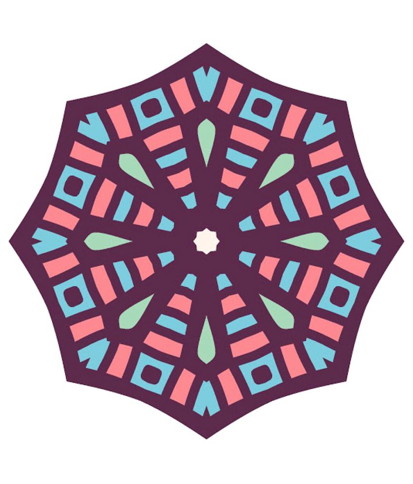 DeStudio Rangoli Pattern PVC Wall Stickers Buy DeStudio Rangoli