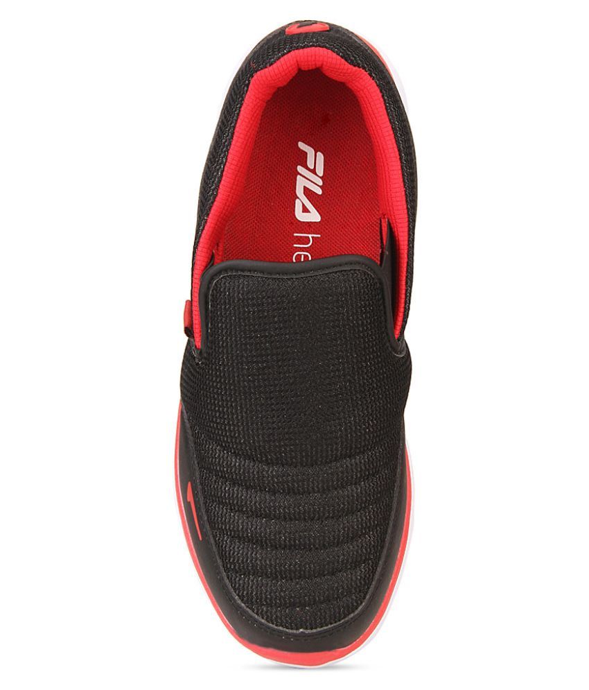 fila black smash lite casual shoes