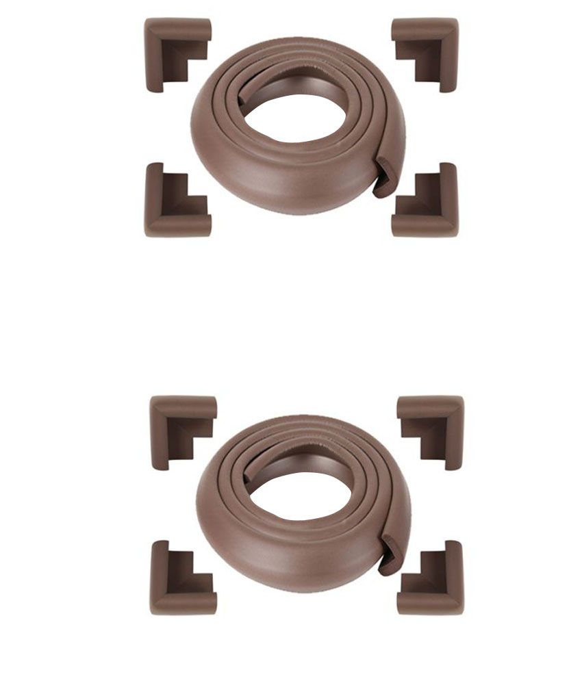     			Safe-O-Kid Brown Edge Guard- Pack of 2