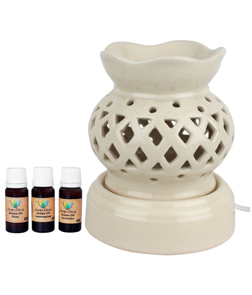 Aroma Decor Ceramic Aroma Oils & Diffusers Set Pack of 4 Buy Aroma