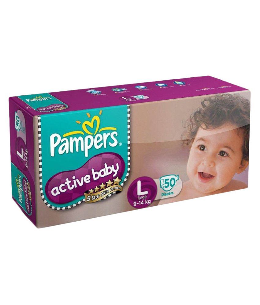 Pampers Active Baby Taped Diapers Pack of 3 Buy Pampers Active Baby