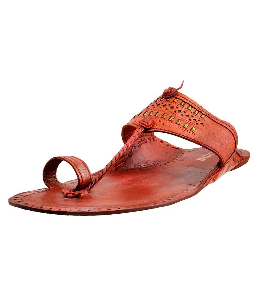 mochi kolhapuri chappal