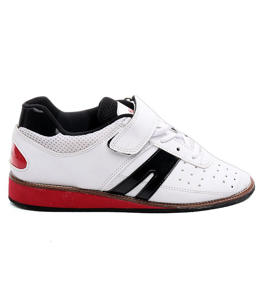 RXN Weightlifting White Training Shoes 