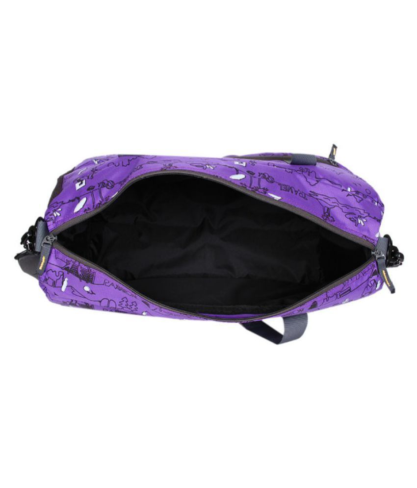 supreme purple duffle bag