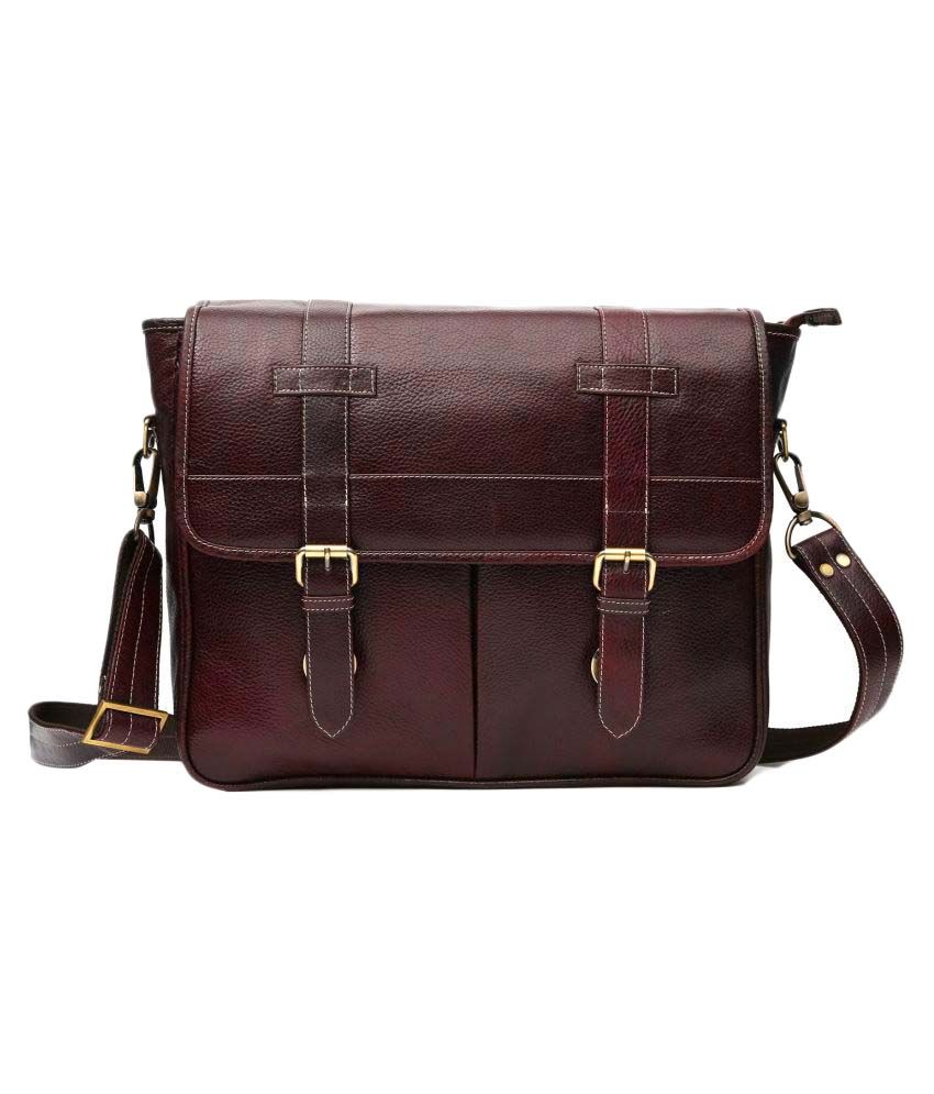 wildhorn leather messenger bag