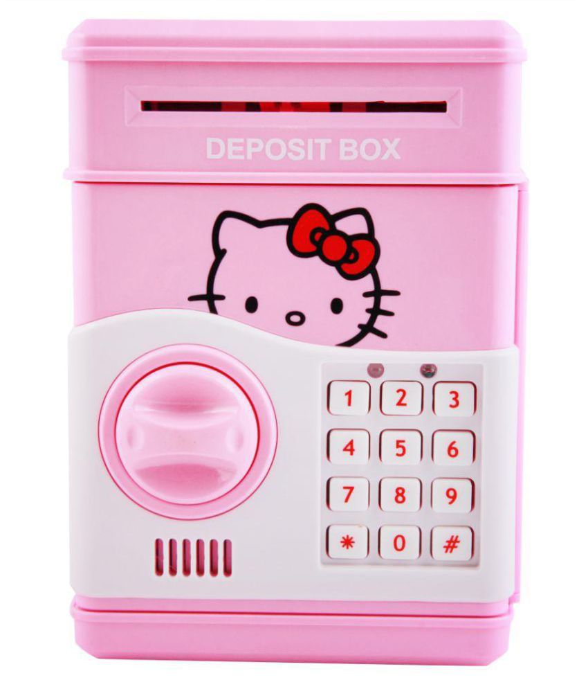 Buds N Blossoms Pink Hello Kitty Deposit Box - Buy Buds N Blossoms Pink ...