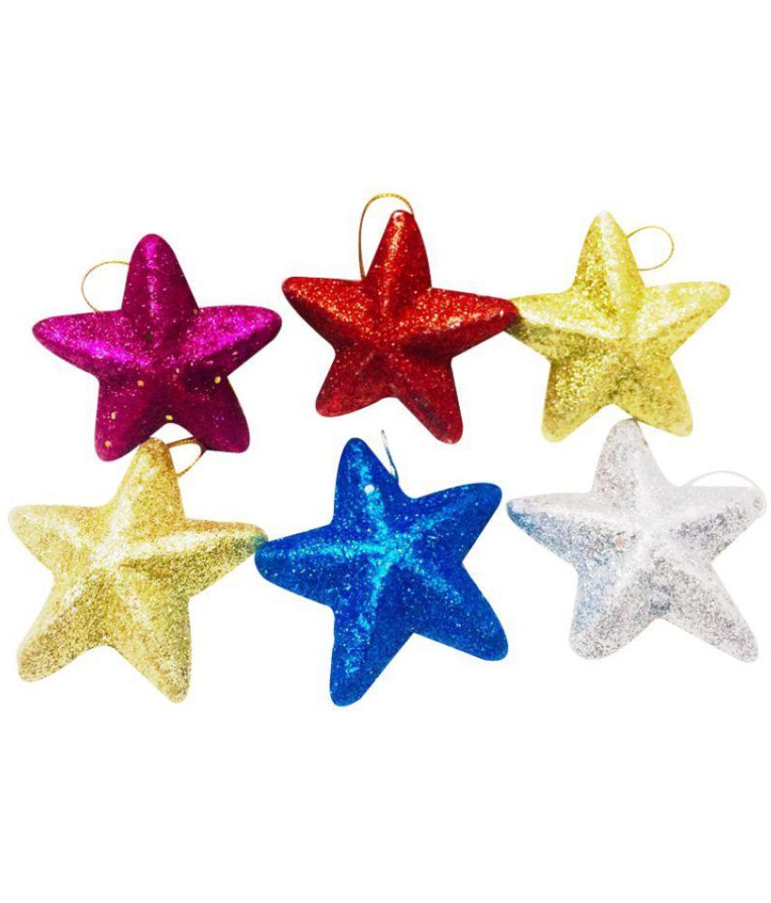 Priyankish Plastic Multicolour Christmas Tree Decoration Christmas