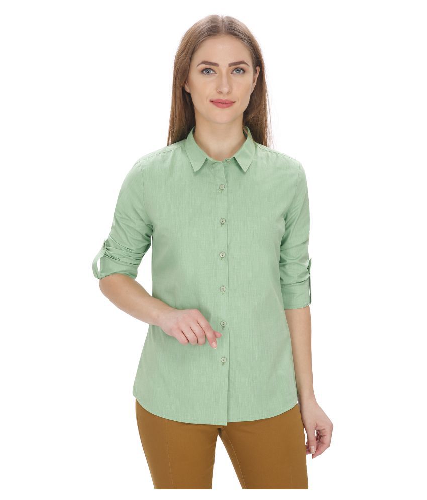 Buy Leaf Shirt Cotton Shirt Online at Best Prices in India - Snapdeal