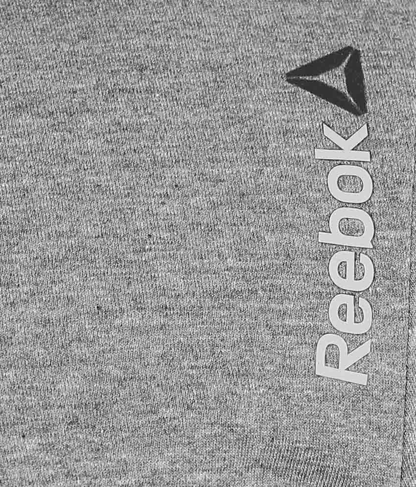 reebok grey t shirt