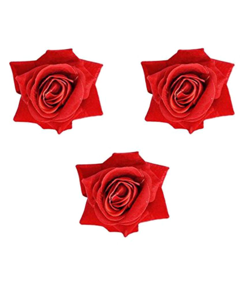 Majik Red Casual Hair Clip Hair Accessories Buy Online At Low