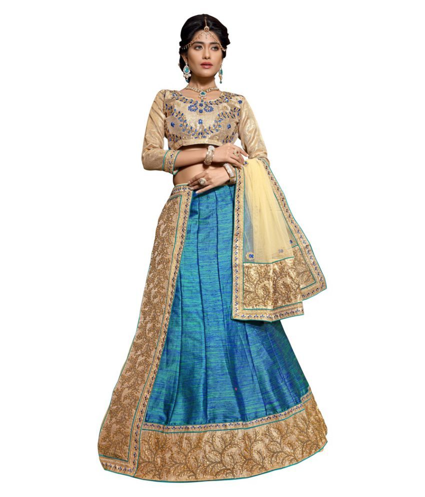 banarasi silk unstitched suit