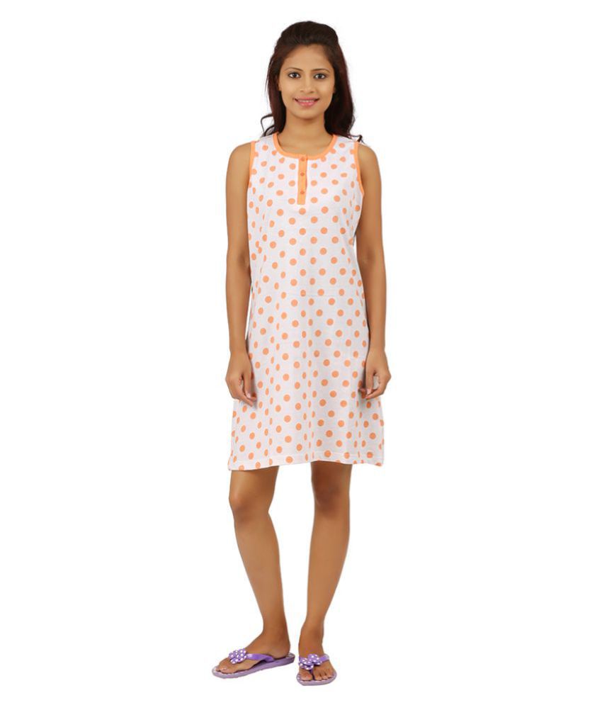 Buy Flamingo Lingerie Cotton Nighty & Night Gowns Online at Best Prices ...