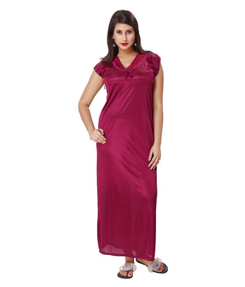 satin night gowns online india