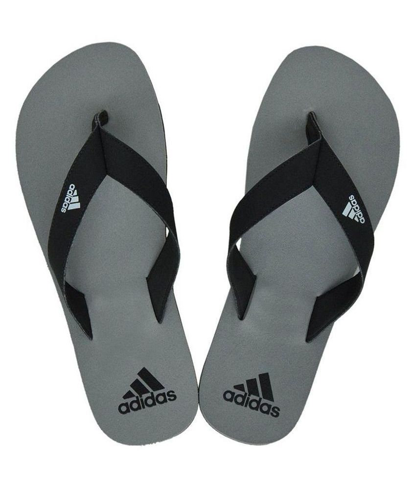 adidas black daily slippers