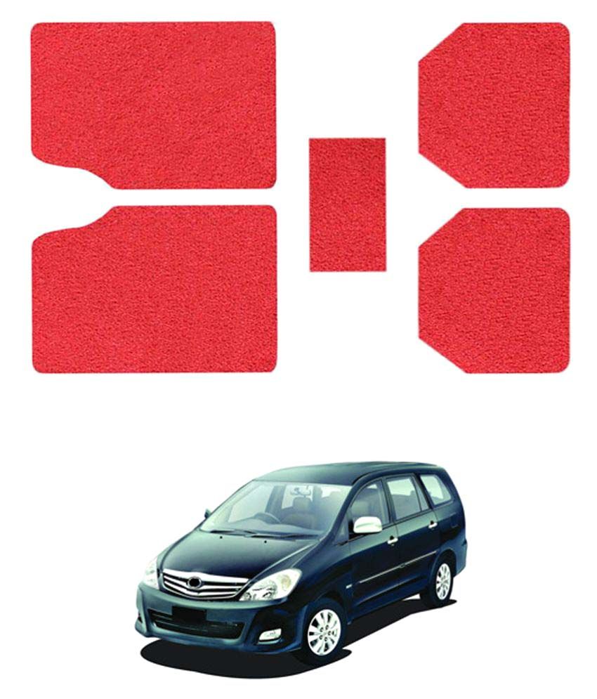 Motor Duniya Floor Mats Carpets Red Buy Motor Duniya Floor